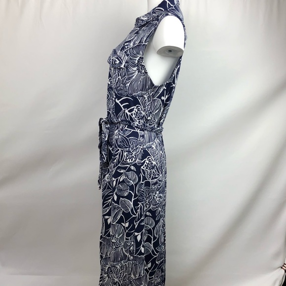 Talbots Floral Button Down Maxi Dress Size XLP - Picture 4 of 7